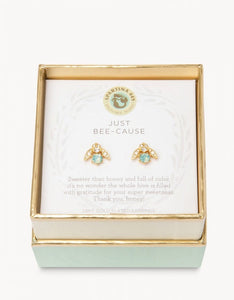 Just Bee-Cause Earring