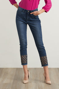 Diamond Cut-out Jeans