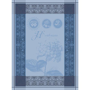 Hortensia Blue Kitchen Towel