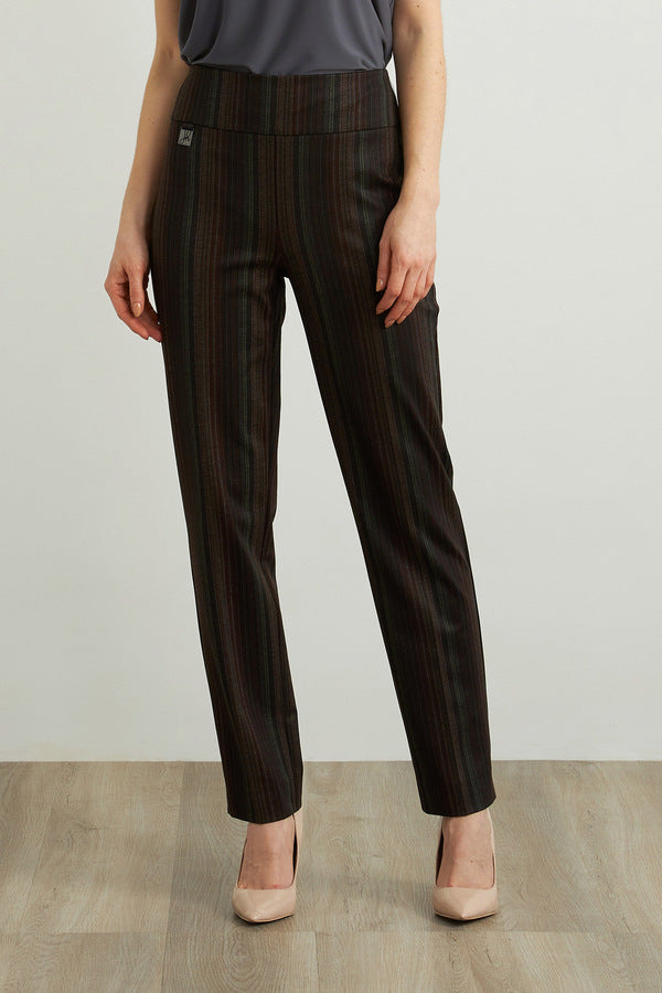 Striped Pull-on Pants