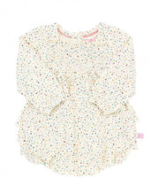 Load image into Gallery viewer, Spotty Dot Smocked Bubble Romper