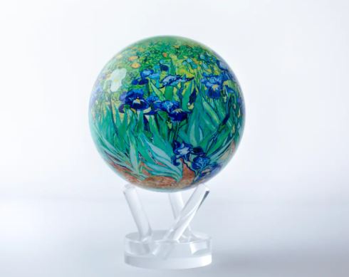 Van Gosh Irises Mova Globe
