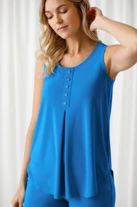 Sleeveless Diva Henley