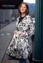 Load image into Gallery viewer, Duppinoni Bubble Print Coat Dress