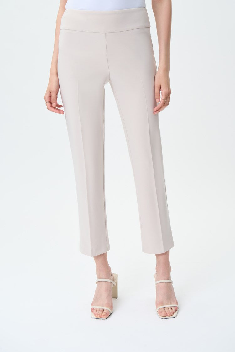 Silky Knit Cropped Pull-On Pants