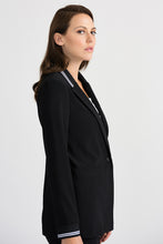 Load image into Gallery viewer, Sporty Striped Collar and Cuffs Blazer