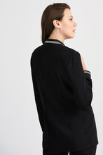 Load image into Gallery viewer, Sporty Striped Collar and Cuffs Blazer