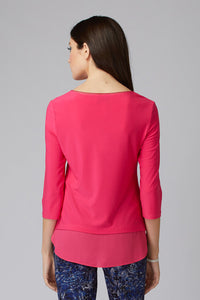 Layered Square Cut Panel Top