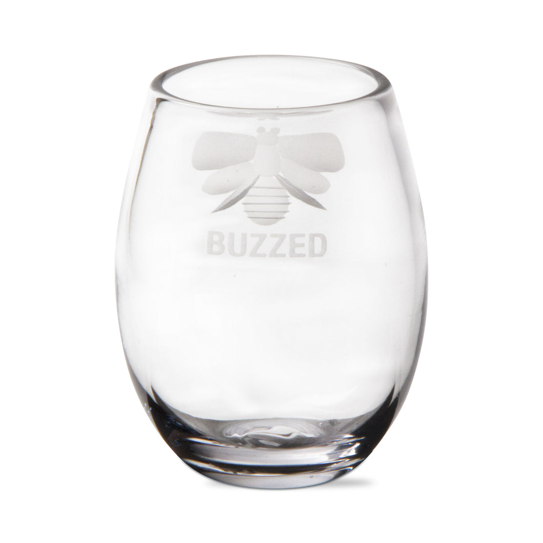 Buzzed Stemless Wine