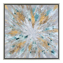 Load image into Gallery viewer, Exploding Star Hand Painted Canvas