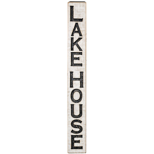 Lake House Jumbo Carved Sign