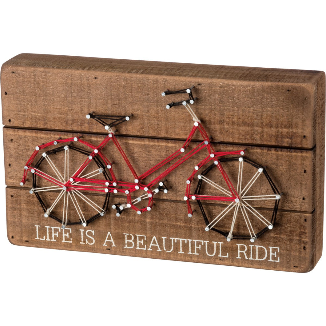 Life Is A Beautiful Ride String Art