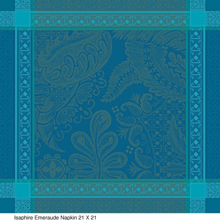 Isaphire Emerald Table Runner