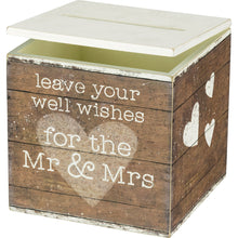 Load image into Gallery viewer, Mr &amp; Mrs Card Box