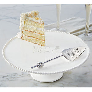 Mr & Mrs Beaded Cake Stand Set