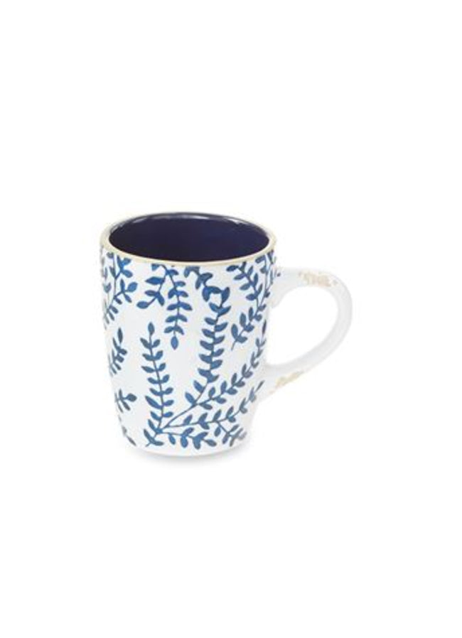 Branch Blue Stoneware Mug