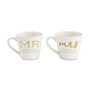 Mr & Mrs Boxed Mug Set