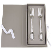 Load image into Gallery viewer, Mr &amp; Mrs Wedding Fork Set