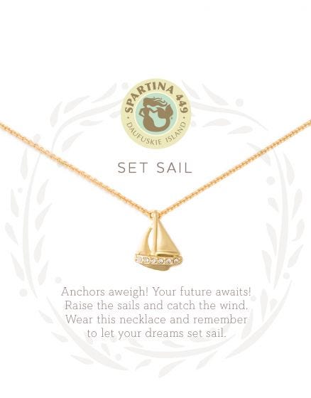 Sea La Vie Set Sail Necklace