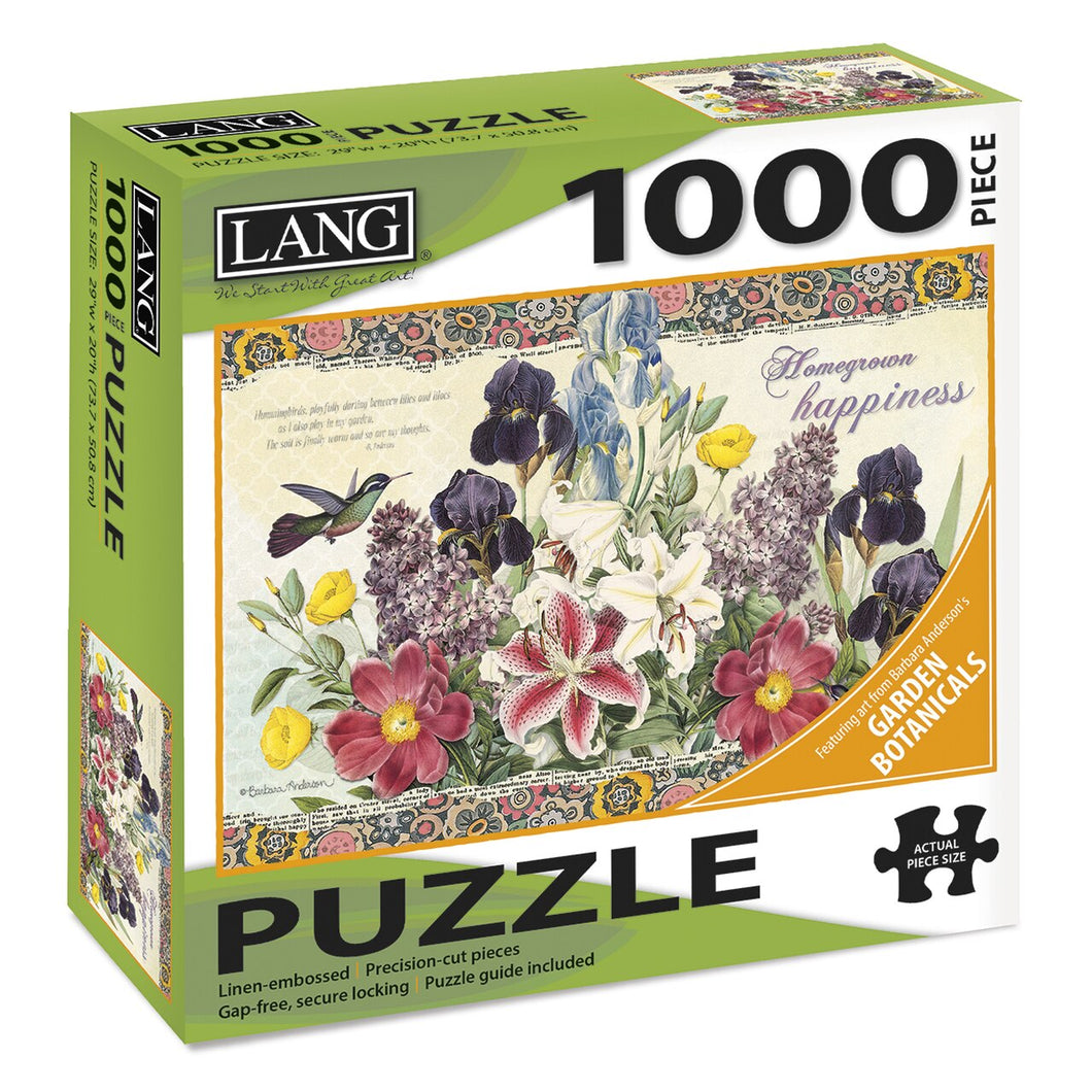 Garden Botanicals 1000 Piece Puzzle