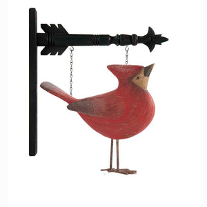 Cardinal with Head Up