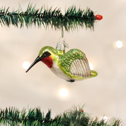 Old World Christmas- Hummingbird Ornament
