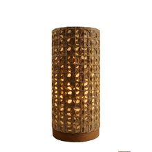 Load image into Gallery viewer, Paper Cylinder Table Lamp (Various Patterns)