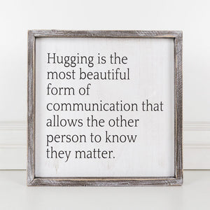 Hugging Is Most Beautiful Sign