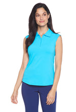 Load image into Gallery viewer, Solid Sleeveless Polo