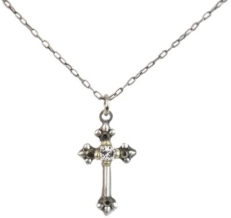 Silver Dainty Cross Necklace