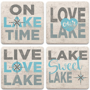 On Lake Time Coasters