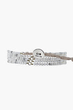 Load image into Gallery viewer, Sterling Silver White Howli Bracelet