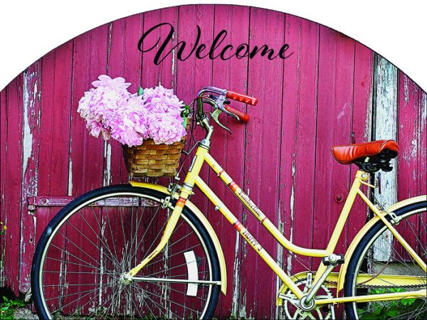 Spring Bicycle Plaque-Large