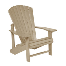 Load image into Gallery viewer, C.R. Plastics Classic Adirondack Chair in Beige — outdoor furniture at Cornerstone Lake Geneva