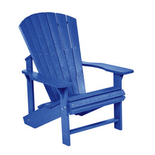 Load image into Gallery viewer, C.R. Plastics Classic Adirondack Chair in Blue — outdoor furniture at Cornerstone Lake Geneva