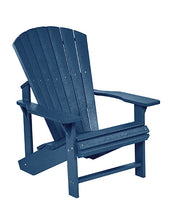 Load image into Gallery viewer, C.R. Plastics Classic Adirondack Chair in Navy Blue — outdoor furniture at Cornerstone Lake Geneva