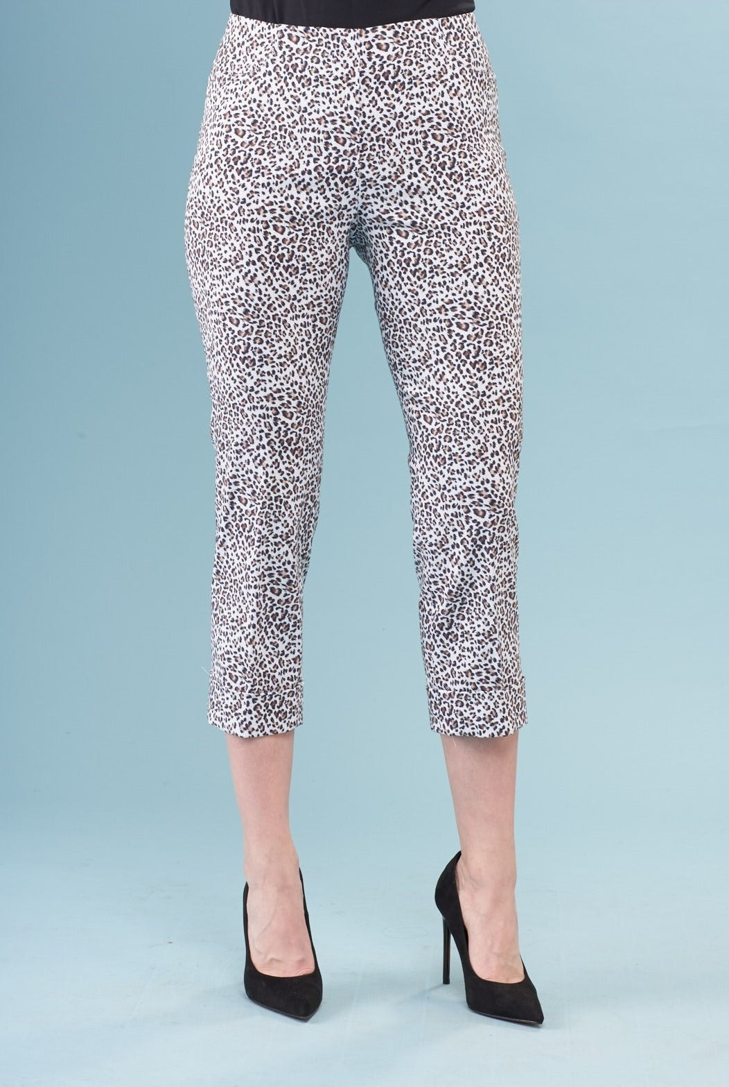Techno Printed Leopard Pant