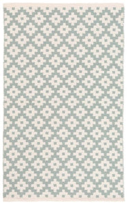 Samode Light Blue/Ivory Indoor/Outdoor Rug (Various Sizes)