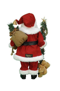 Lt. Musical Christmas Santa