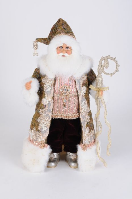 Jeweled Victorian Santa