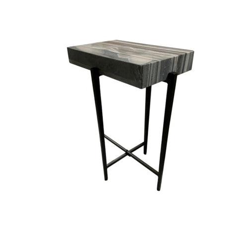 Bailey Marble Block Table