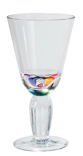 Diamond Wine Rainbow Glass
