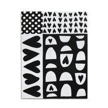 Load image into Gallery viewer, Black &amp; White Woven Blanket