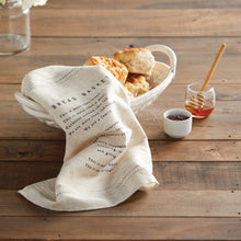 Load image into Gallery viewer, Ceramic Bread Basket with Towel